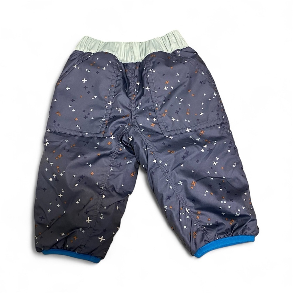 Patagonia Baby Reversible Puff Ball Pants 3-6 m Boy Girl Fall Winter Snow Warm